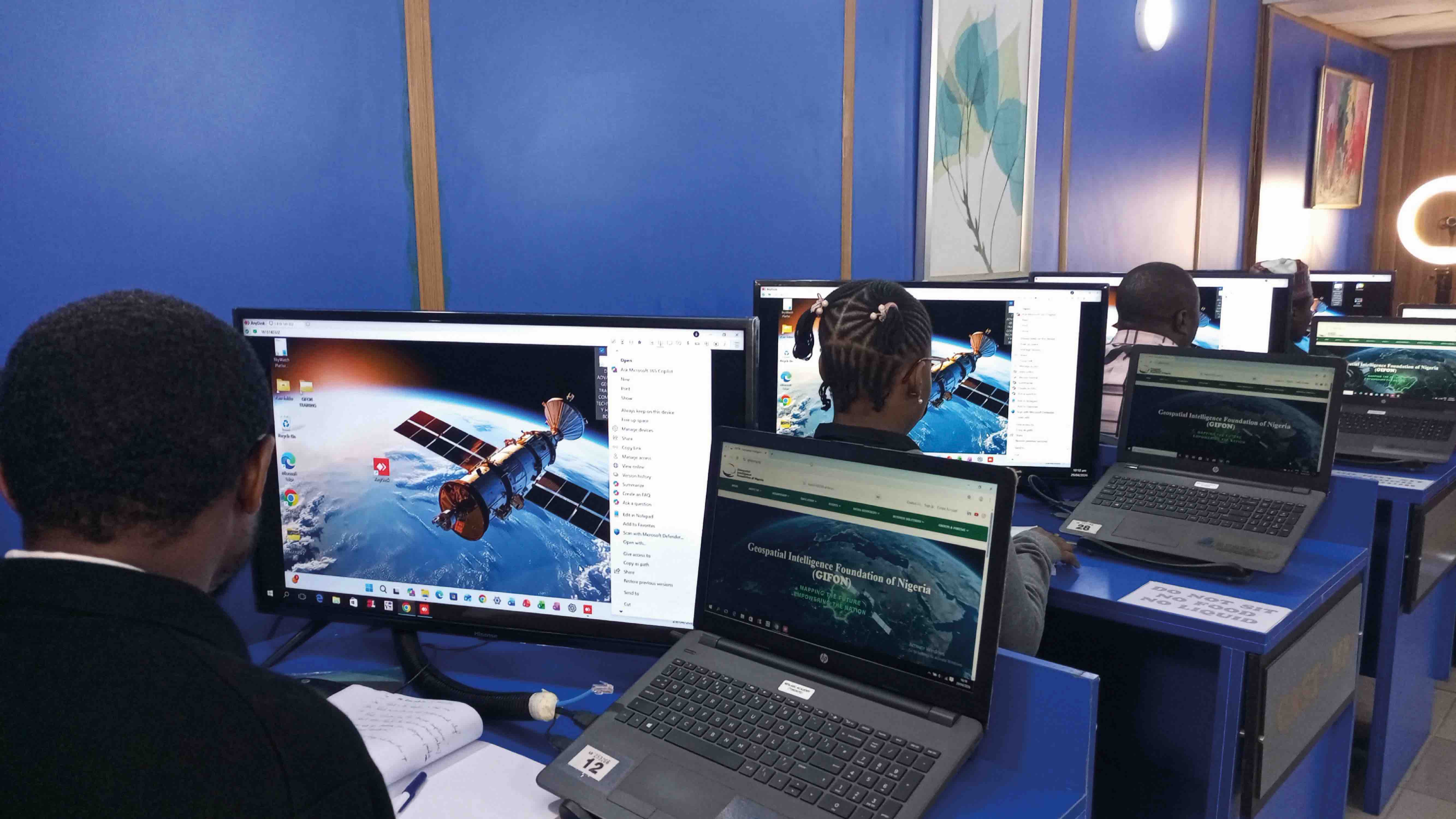 GIFON & RESLARC Capacity Building on Advanced GEOINT for DSA Staff