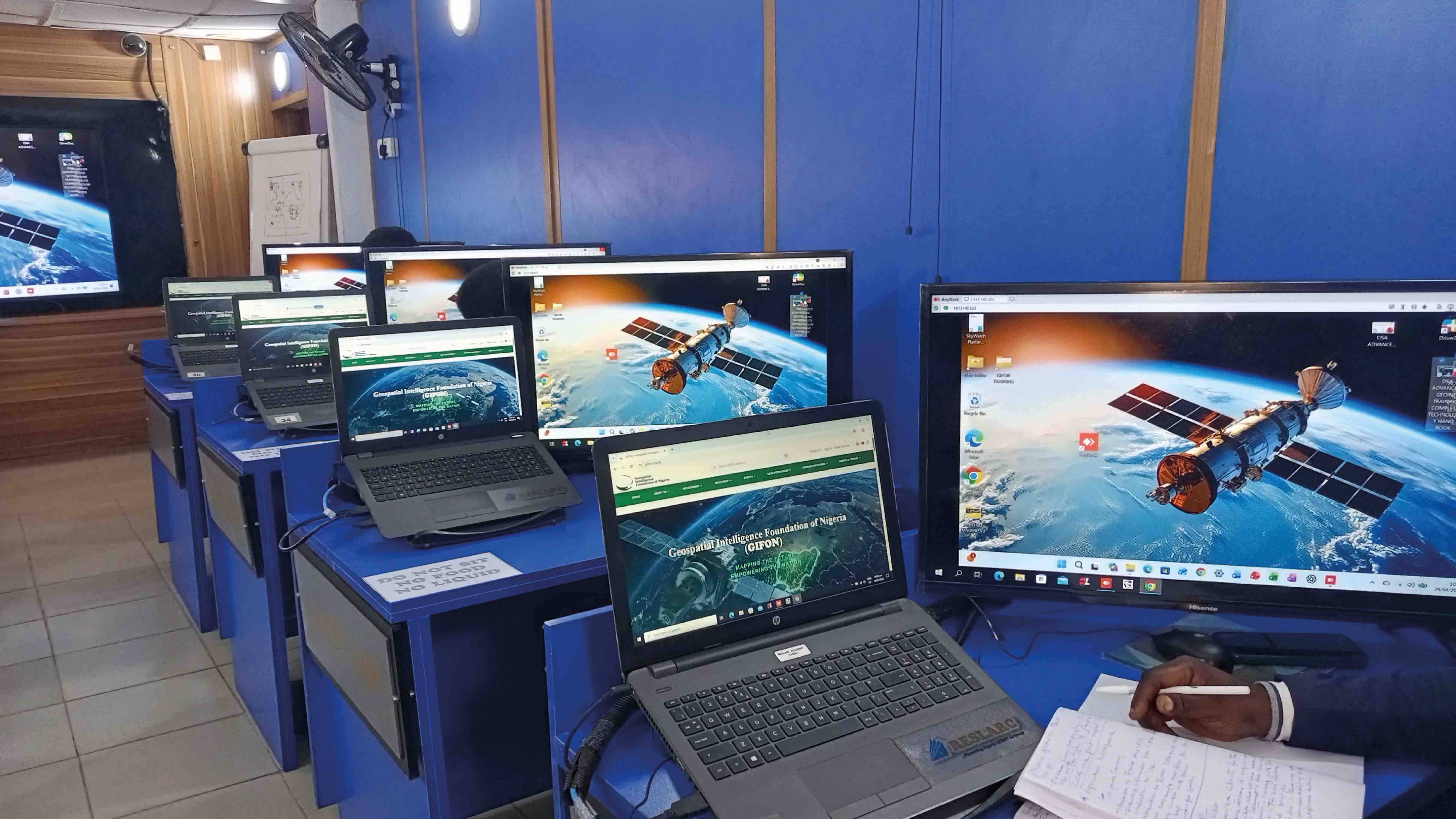 GIFON & RESLARC Capacity Building on Advanced GEOINT for DSA Staff