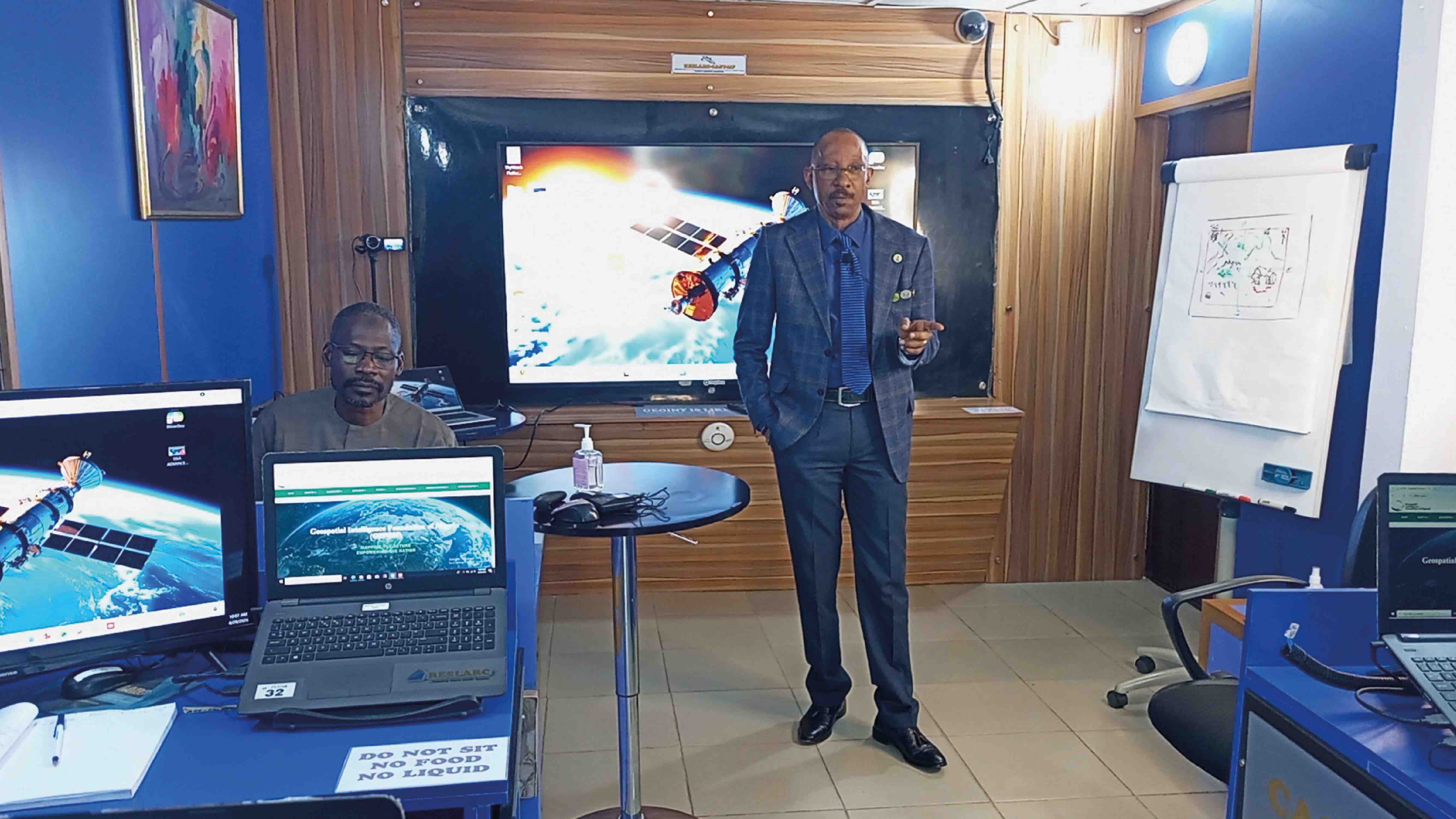 GIFON & RESLARC Capacity Building on Advanced GEOINT for DSA Staff