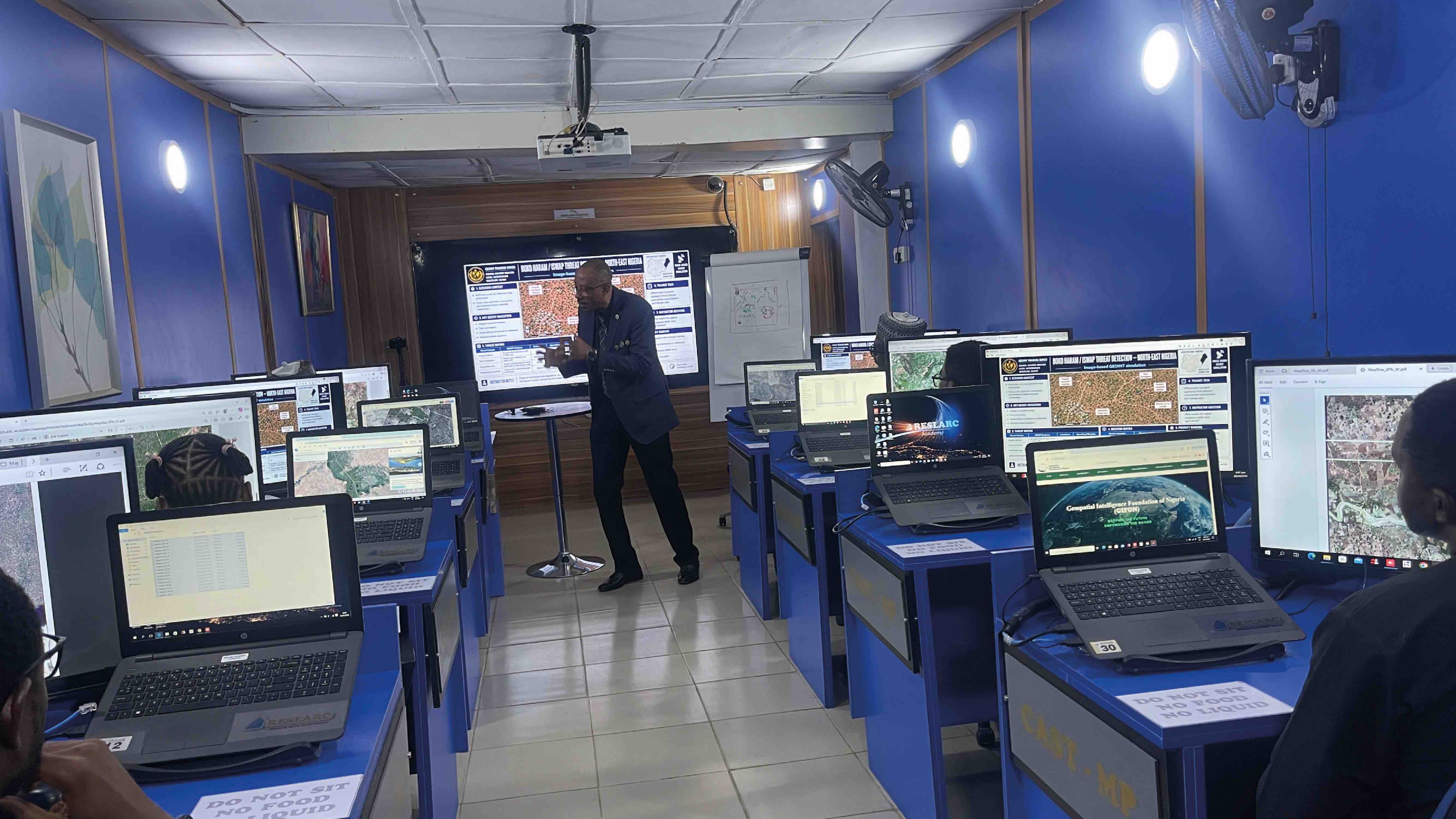 GIFON & RESLARC Capacity Building on Advanced GEOINT for DSA Staff