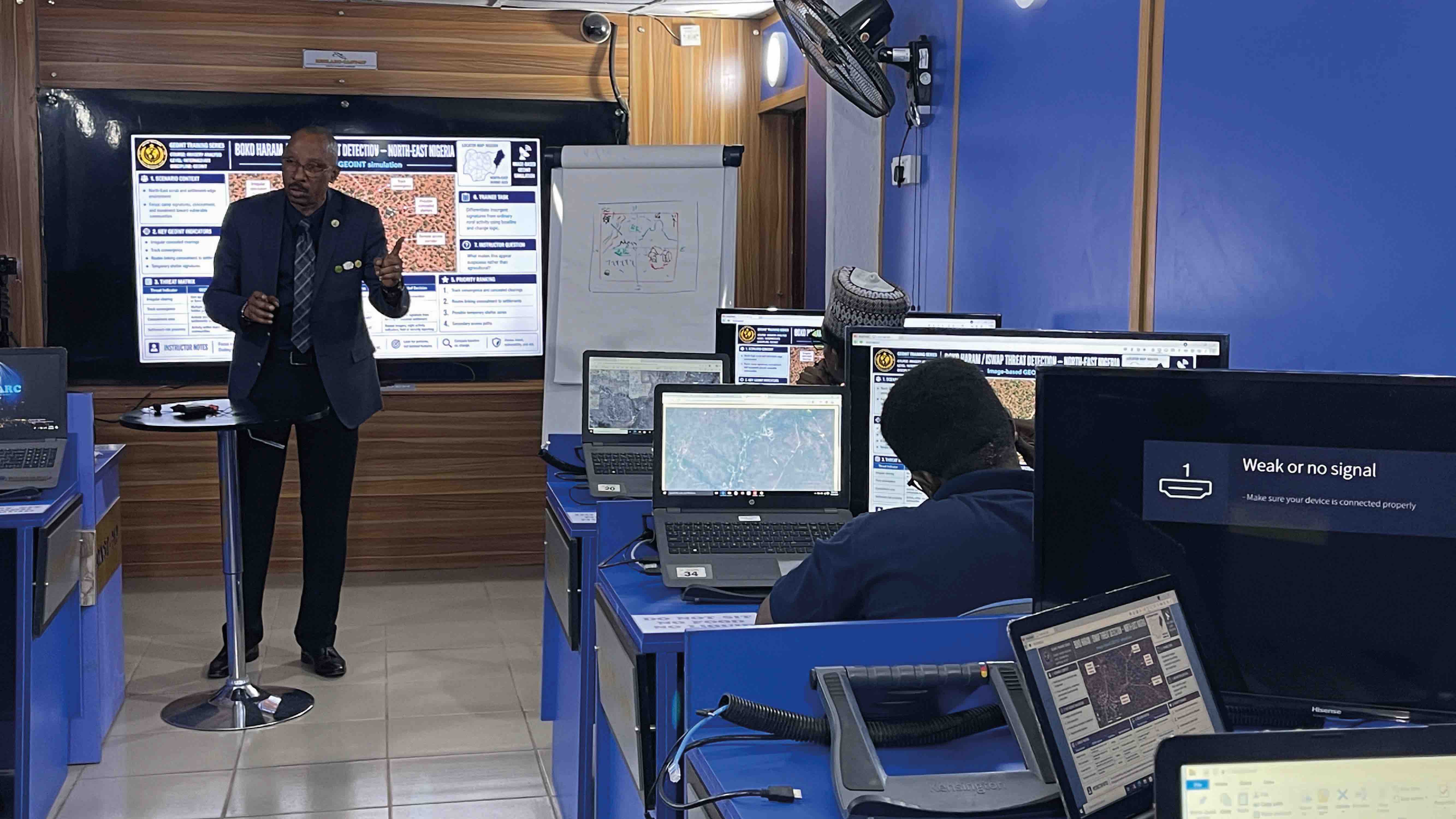 GIFON & RESLARC Capacity Building on Advanced GEOINT for DSA Staff